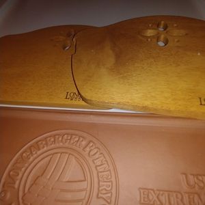 Longaberger Bread Basket Dividers & Warming Brick